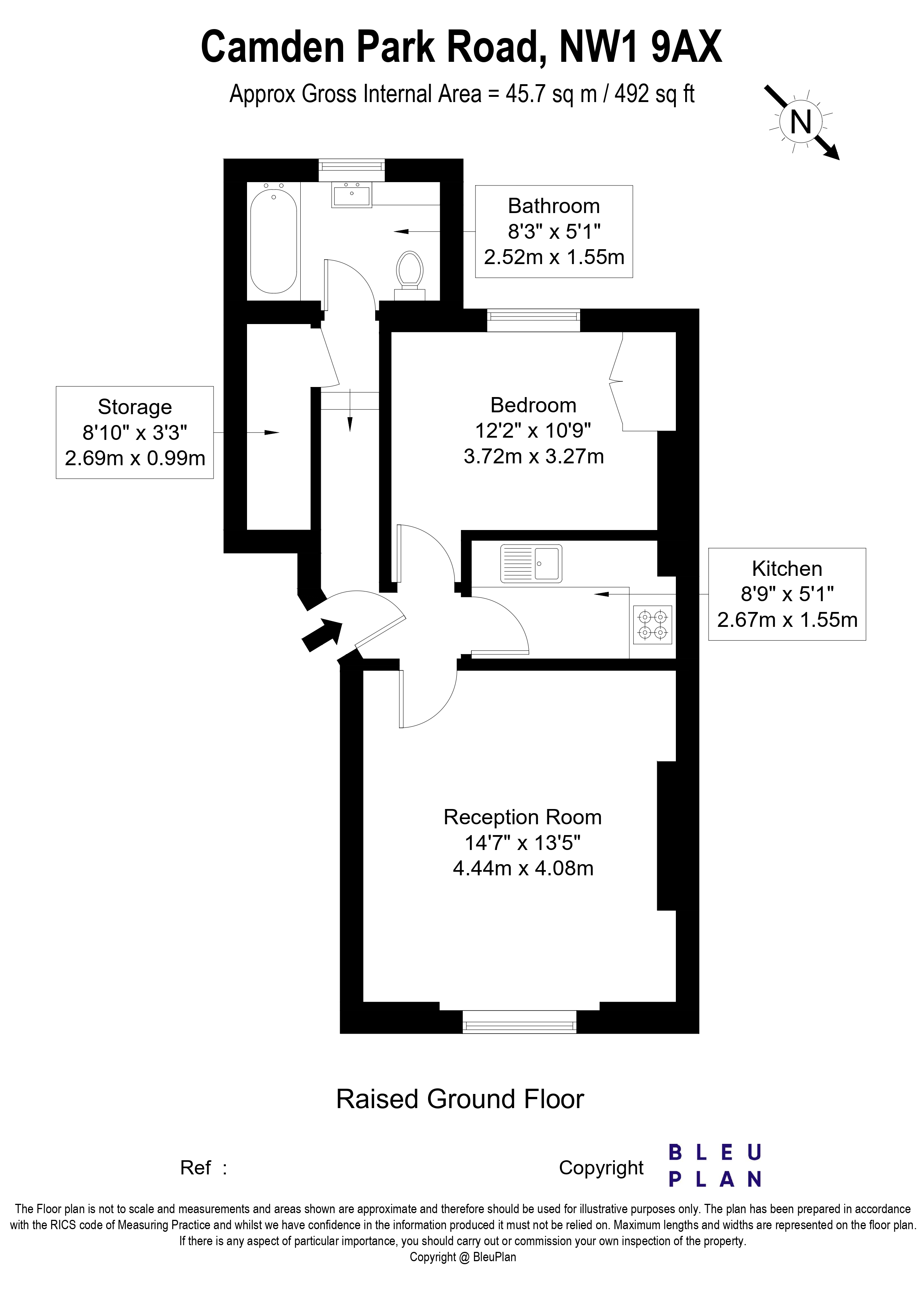Camden Park Road floorplan